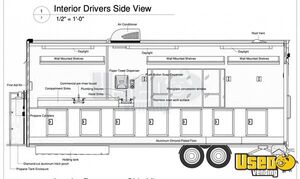 2022 Cali Food Concession Trailer Kitchen Food Trailer Exhaust Fan California for Sale