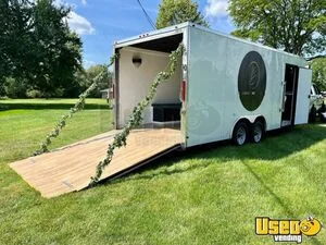 2022 Cargo 20x8.5x8.5 Beverage - Coffee Trailer Deep Freezer Michigan for Sale