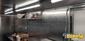 2022 Cargo Express Kitchen Food Trailer Diamond Plated Aluminum Flooring Michigan for Sale