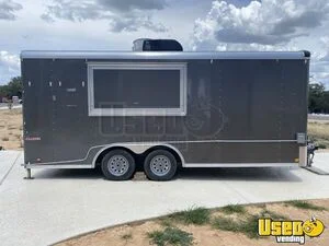 2022 Cargo Mate Kitchen Food Concession Trailer Kitchen Food Trailer Spare Tire Texas for Sale