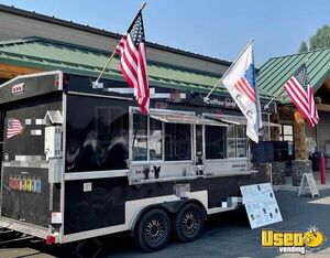 2022 Coffee Concession Trailer Beverage - Coffee Trailer Deep Freezer Washington for Sale