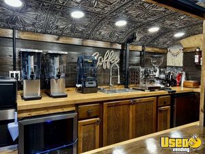 2022 Coffee Concession Trailer Beverage - Coffee Trailer Exterior Customer Counter Kentucky for Sale