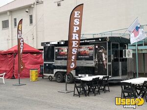 2022 Coffee Concession Trailer Beverage - Coffee Trailer Exterior Customer Counter Washington for Sale