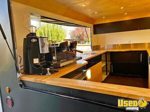 2022 Coffee Drop Concession Trailer Beverage - Coffee Trailer Stainless Steel Wall Covers Oregon for Sale