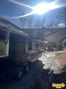 2022 Concession Trailer 8.5’x28' Kitchen Food Trailer Awning Georgia for Sale