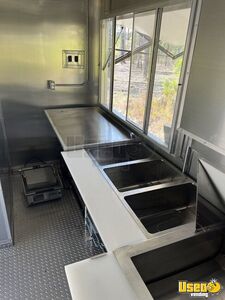 2022 Concession Trailer 8.5’x28' Kitchen Food Trailer Exhaust Fan Georgia for Sale