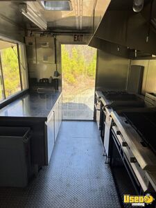 2022 Concession Trailer 8.5’x28' Kitchen Food Trailer Exterior Lighting Georgia for Sale