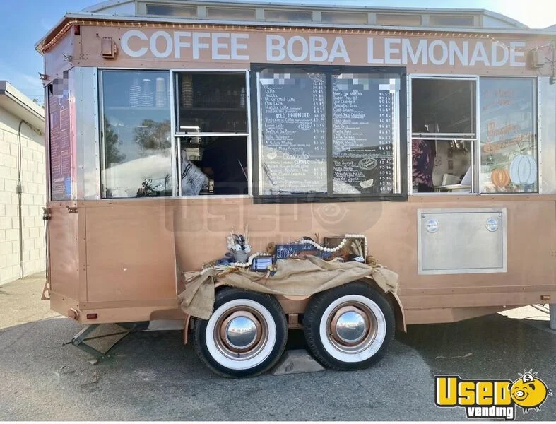 2022 Concession Trailer Beverage - Coffee Trailer California for Sale