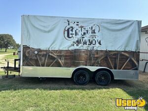 2022 Concession Trailer Concession Trailer Air Conditioning Texas for Sale