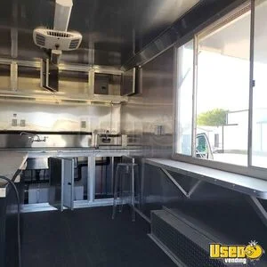 2022 Concession Trailer Concession Trailer Interior Lighting Texas for Sale