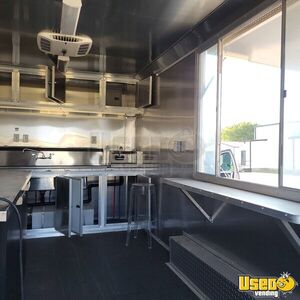 2022 Concession Trailer Concession Trailer Upright Freezer Texas for Sale