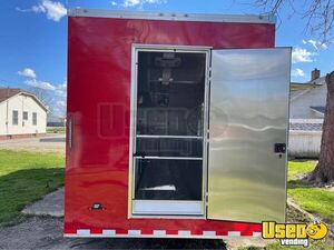 2022 Concession Trailer Stainless Steel Wall Covers Illinois for Sale