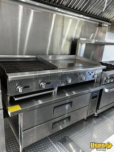 2022 Cqs28 Kitchen Food Trailer Diamond Plated Aluminum Flooring California for Sale