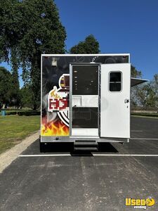 2022 Cqs28 Kitchen Food Trailer Stainless Steel Wall Covers California for Sale