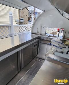 2022 Curved Kitchen Trailer Kitchen Food Trailer Refrigerator New Jersey for Sale