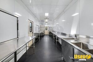 2022 Custom Catering / Commercial Mobile Prep Kitchen Trailer Catering Trailer Deep Freezer New York for Sale