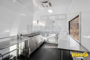 2022 Custom Catering / Commercial Mobile Prep Kitchen Trailer Catering Trailer Fryer New York for Sale