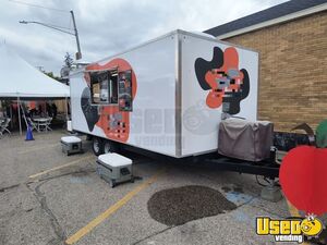 2022 Custom Kitchen Food Trailer Stainless Steel Wall Covers Michigan for Sale