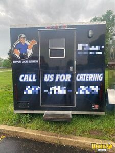 2022 Custom Kitchen Trailer Kitchen Food Trailer Concession Window Illinois Diesel Engine for Sale