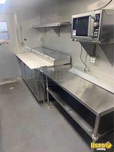 2022 Custom Kitchen Trailer Kitchen Food Trailer Pizza Oven Illinois Diesel Engine for Sale