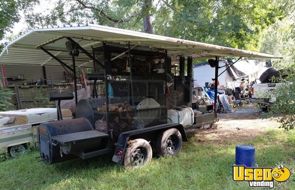 2022 Custom Open Bbq Smoker Trailer Texas for Sale