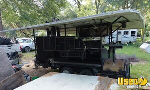 2022 Custom Open Bbq Smoker Trailer Work Table Texas for Sale