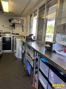 2022 Cw7x14ta Kitchen Food Trailer Exterior Customer Counter Connecticut for Sale