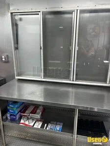 2022 Edge Trailer Kitchen Food Trailer Diamond Plated Aluminum Flooring Florida for Sale