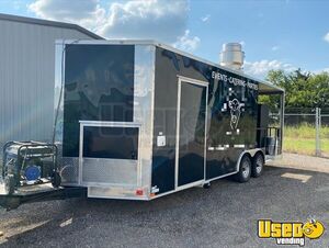 2022 Elite Barbecue Food Trailer Air Conditioning Texas for Sale