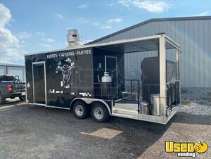 2022 Elite Barbecue Food Trailer Concession Window Texas for Sale