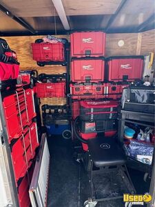 2022 Enclosed Auto Detailing Trailer / Truck Spare Tire Texas for Sale
