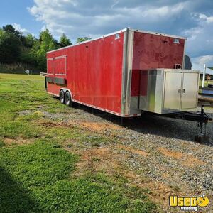 2022 Enclosed Cargo Kitchen Food Trailer Air Conditioning Virginia for Sale
