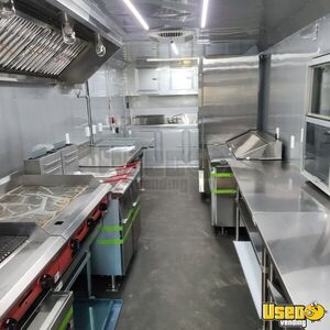2022 Enclosed Cargo Kitchen Food Trailer Concession Window Virginia for Sale