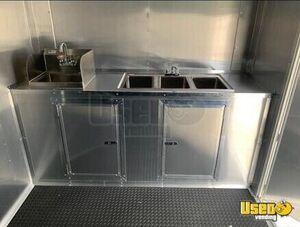 2022 Enclosed Concession Trailer Concession Trailer Hand-washing Sink Illinois for Sale