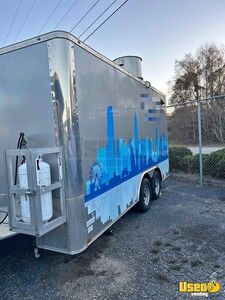 2022 Enclosed Concession Trailer Kitchen Food Trailer Air Conditioning South Carolina for Sale