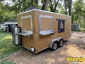 2022 Enclosed Trailer Kitchen Food Trailer Air Conditioning Minnesota for Sale