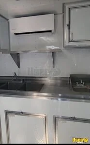 2022 Enclosed Trailer Kitchen Food Trailer Exterior Customer Counter Texas for Sale