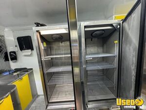 2022 Exp 20x8 Kitchen Food Trailer Diamond Plated Aluminum Flooring Mississippi for Sale