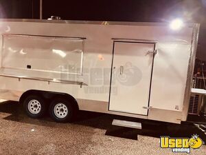 2022 Exp20x8 Food Concession Trailer Kitchen Food Trailer Diamond Plated Aluminum Flooring Texas for Sale
