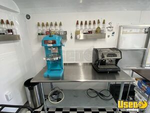 2022 Expedition Shaved Ice And Coffee Concession Trailer Beverage - Coffee Trailer Deep Freezer Oklahoma for Sale