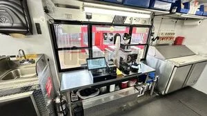 2022 F59 All-purpose Food Truck Work Table Texas Gas Engine for Sale