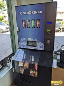 (3) 2022 Cashless Coolers Snack and Drink Combo Vending Machines For Sale in Canada!