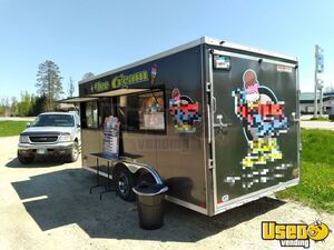 2022 Food Concession Trailer Concession Trailer Air Conditioning Minnesota for Sale