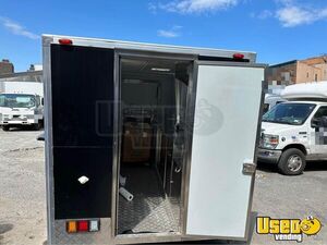 2022 Food Concession Trailer Concession Trailer Diamond Plated Aluminum Flooring New York for Sale