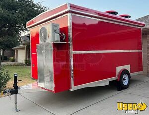 2022 Food Concession Trailer Concession Trailer Diamond Plated Aluminum Flooring Texas for Sale