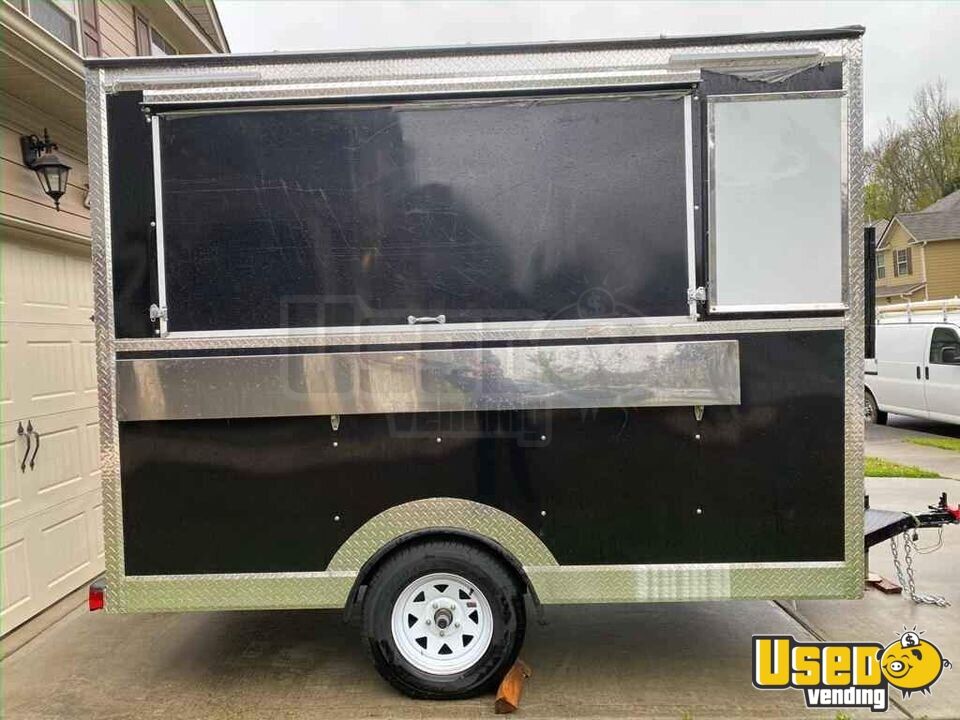 2022 8' x 10' Compact Food Concession Trailer with New Kitchen for