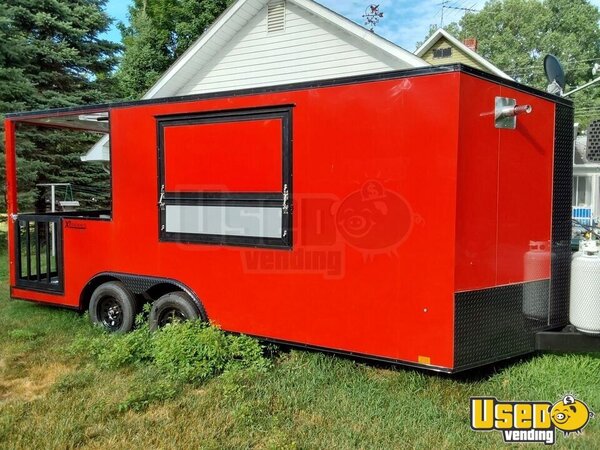 2022 Food Concession Trailer Concession Trailer Michigan for Sale