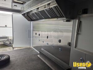 2022 Food Concession Trailer Concession Trailer Stainless Steel Wall Covers North Carolina for Sale