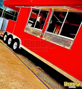 2022 Food Concession Trailer Kitchen Food Trailer Cabinets Massachusetts for Sale