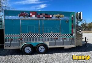 2022 Food Concession Trailer Kitchen Food Trailer Concession Window Mississippi for Sale